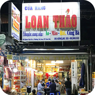 Lò heo quay Loan Thảo núi sam Châu đốc